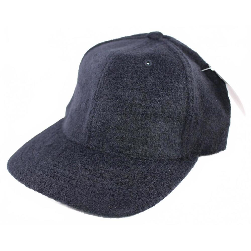 Terry Cloth Baseball Lady Cap Hat by Magic Headwear in Black